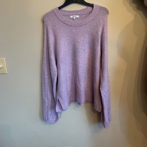 Madewell purple sweater